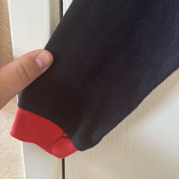 Spiderman Boys Jumpsuit Pajama Costume Size 8 Fleece Hooded Halloween Superhero - Picture 4 of 11